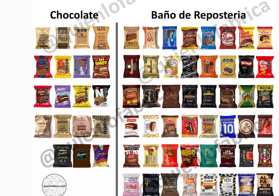 Los alfajores quqe se bañan